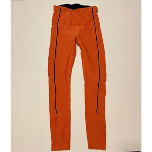 Zyia active leggings Size 4 Ribbed Orange